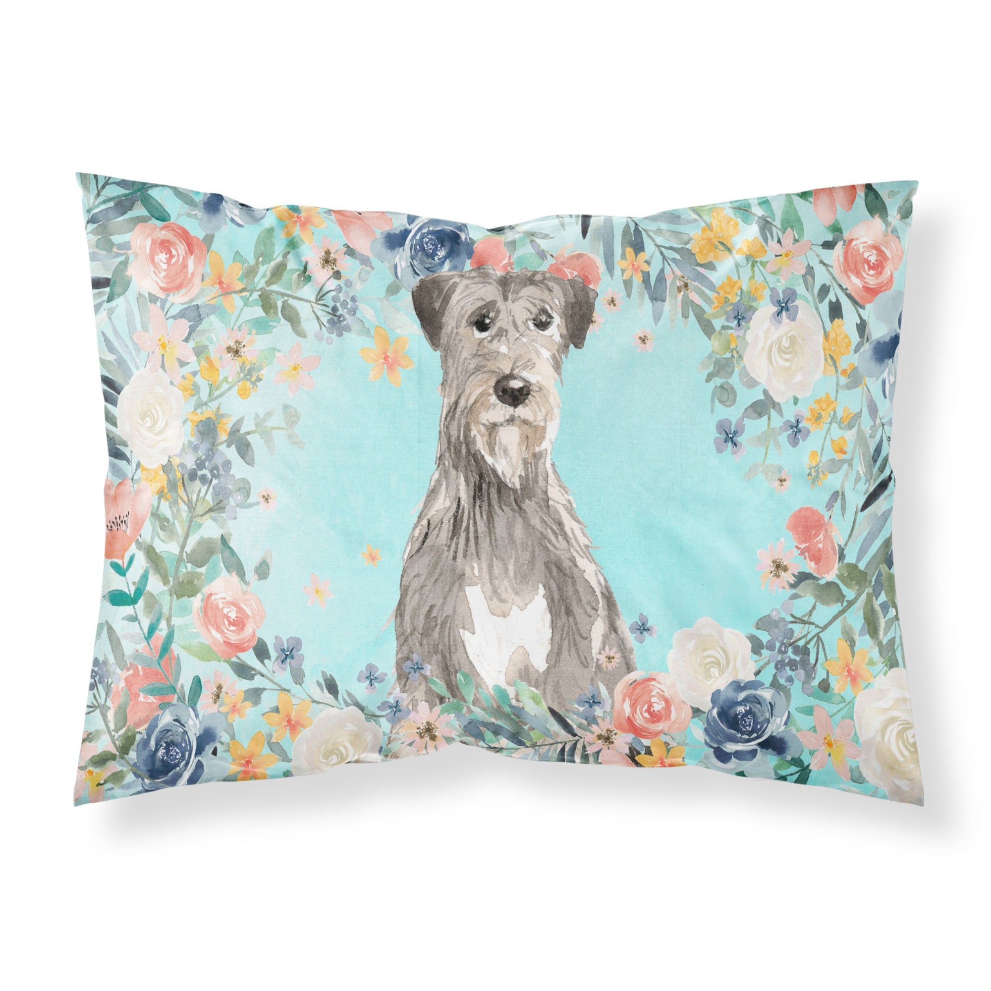 'Caroline'S Treasures Irish Wolfhound Fabric Standard Pillowcases, Multicolor'