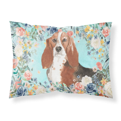 'Caroline'S Treasures Basset Hound Fabric Standard Pillowcases, Multicolor'