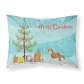 'Caroline'S Treasures Kromfohrlnder Christmas Tree Fabric Standard Pillowcases, Multicolor'