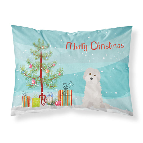 'Caroline'S Treasures Maltese #2 Christmas Tree Fabric Standard Pillowcases, Multicolor'
