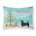 'Caroline'S Treasures Lancashire Terrier Christmas Tree Fabric Standard Pillowcases, Multicolor'