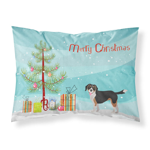 'Caroline'S Treasures Beaglier #2 Christmas Tree Fabric Standard Pillowcases, Multicolor'