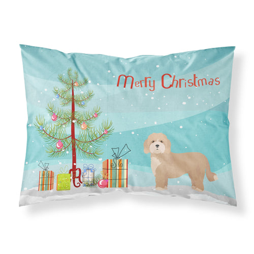 'Caroline'S Treasures Cavachon Christmas Tree Fabric Standard Pillowcases, Multicolor'