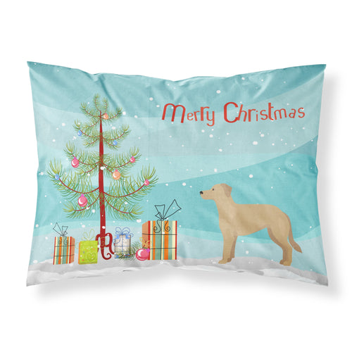 'Caroline'S Treasures German Sheprador #1 Christmas Tree Fabric Standard Pillowcases, Multicolor'