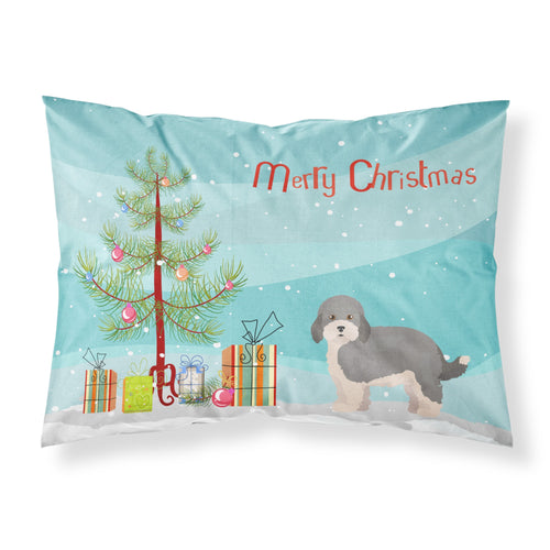 'Caroline'S Treasures Havapoo #2 Christmas Tree Fabric Standard Pillowcases, Multicolor'