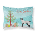 'Caroline'S Treasures Texas Heeler Christmas Tree Fabric Standard Pillowcases, Multicolor'