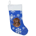 CarolineS Treasures Newfoundland Winter Snowflakes Christmasstockings, Multicolor