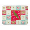Carolines Treasures Amazon Parrot Love Machine Washable Memory Foam Mat doormats, Multicolor