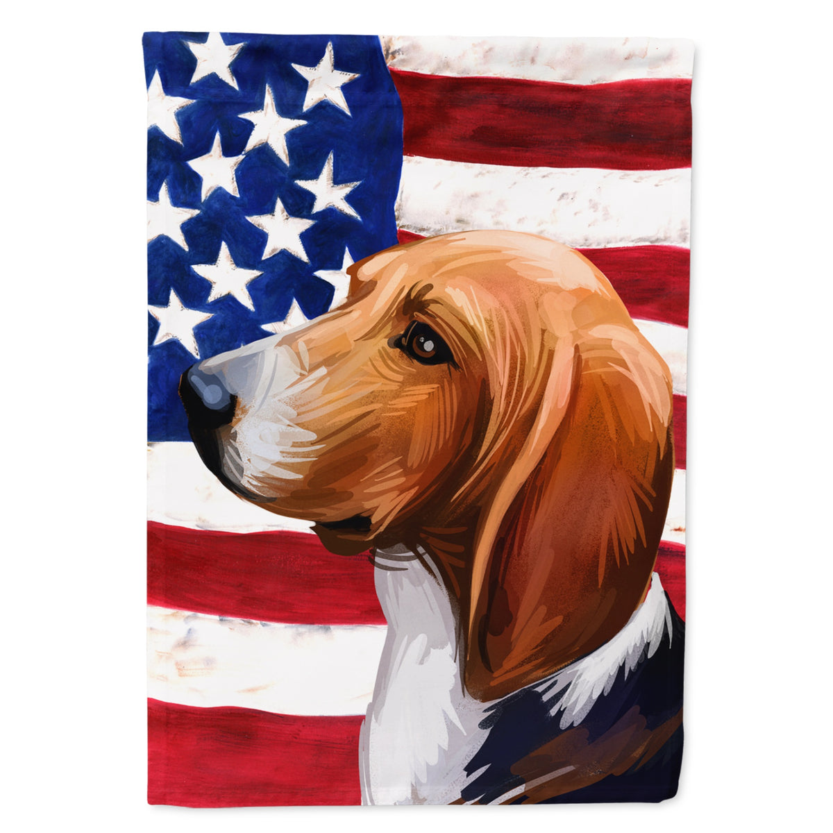 'Caroline'S Treasures Ck6746Gf Treeing Walker Coonhound American Garden Size Outdoor-Flags, Multicolor'