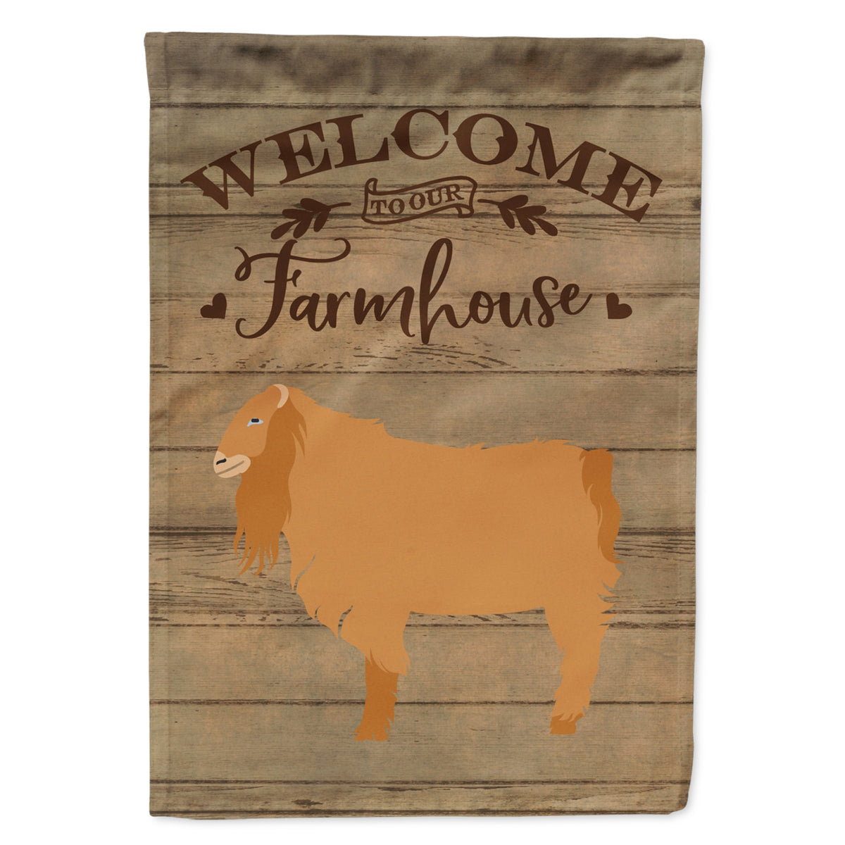 'Caroline'S Treasures Ck6829Gf American Lamancha Goat Welcome Garden Size Outdoor-Flags, Multicolor'