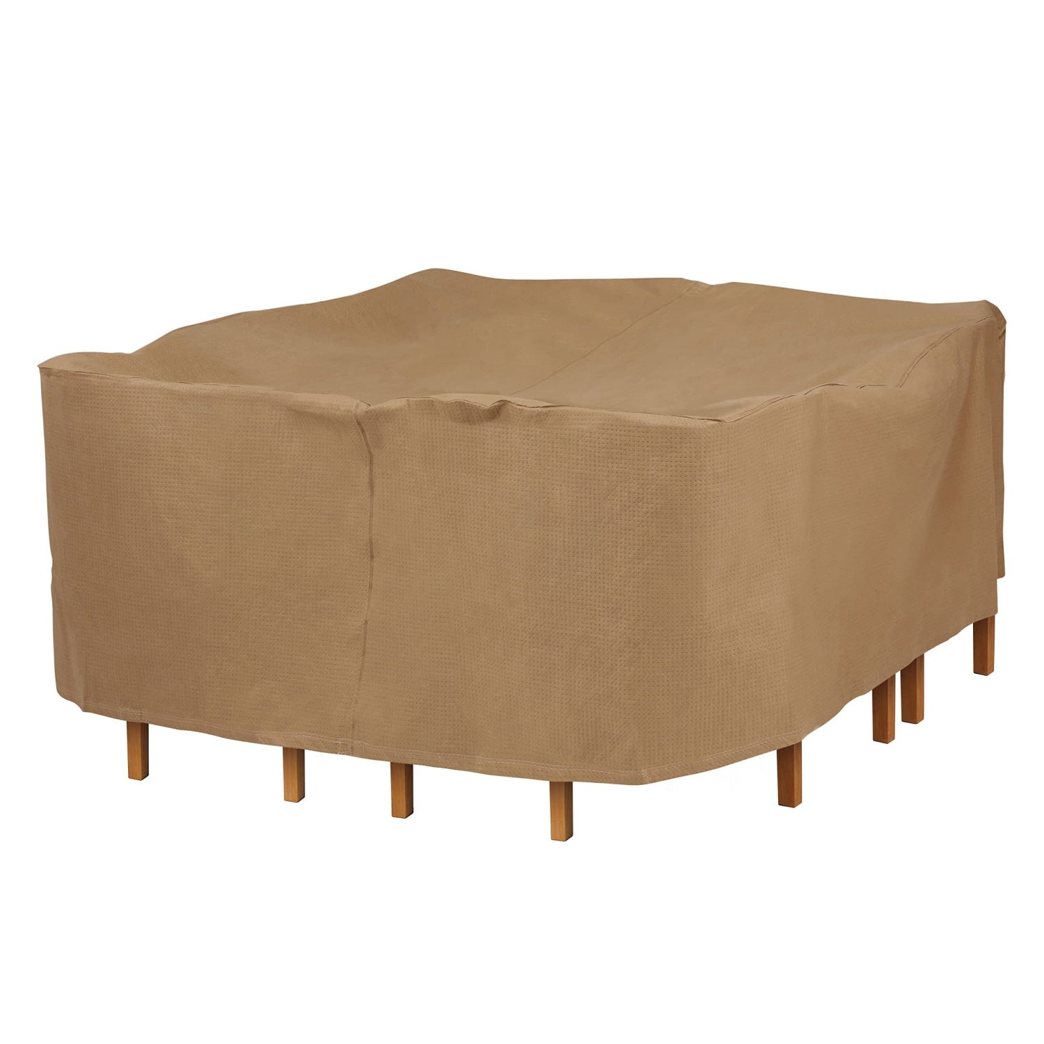 Duck Covers Essential 76 In. L Square Patio Table & Chair Set Cover