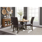 Upholstered Parson Side Chairs Warm Grey (Set of 2) 109142