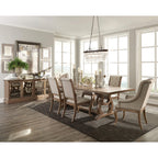 Coaster Home Furnishings Brockway Upholstered Dining Chair Barley Brown (Set of 2)