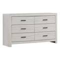 Brantford 6drawer Dresser Coastal White