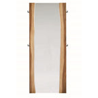 Coaster 212436 Madden Floor Mirror, Smokey Walnut/Coffee Bean