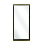 Coaster 215720 Ingerson Floor Mirror, Smoked Peppercorn