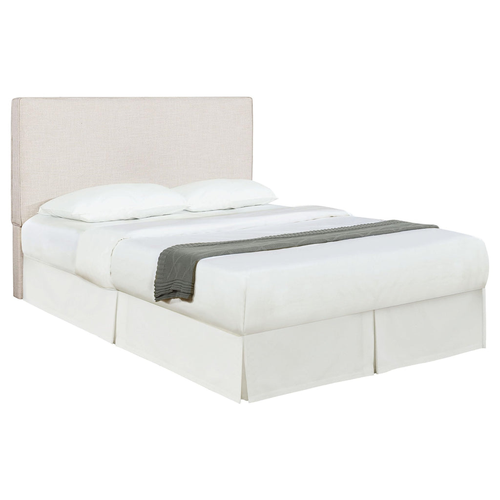 Coaster Home Furnishings Kosmo Transitional 46-inch Fabric Upholstered Panel Headboard for Bedroom King Size Sand 315993K