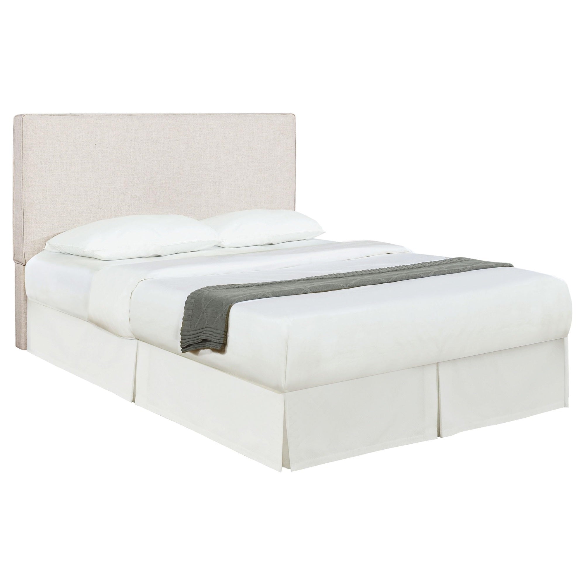 Coaster Home Furnishings Kosmo Transitional 46-inch Fabric Upholstered Panel Headboard for Bedroom King Size Sand 315993K