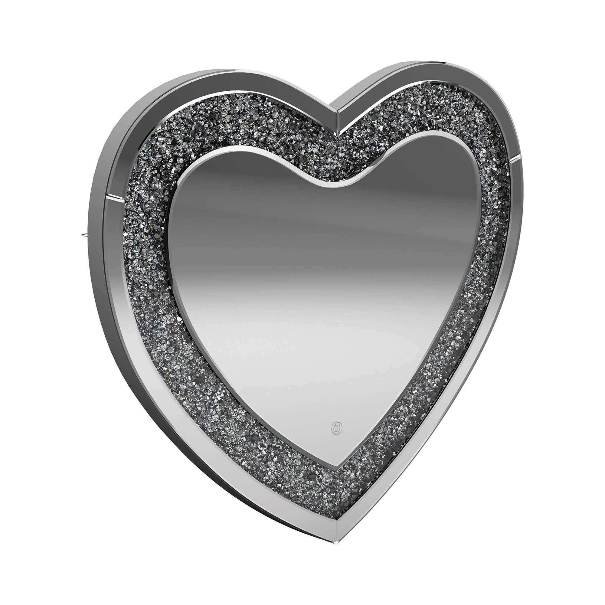 Coaster Home Furnishings Heart Shape Wall Mirror Silver