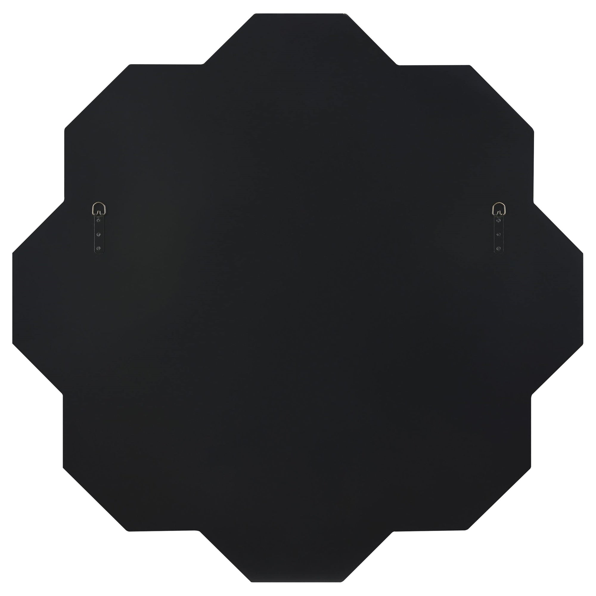 Coaster Home Furnishings Mikayla Wall Mirror With Braided Frame Dark Crystal