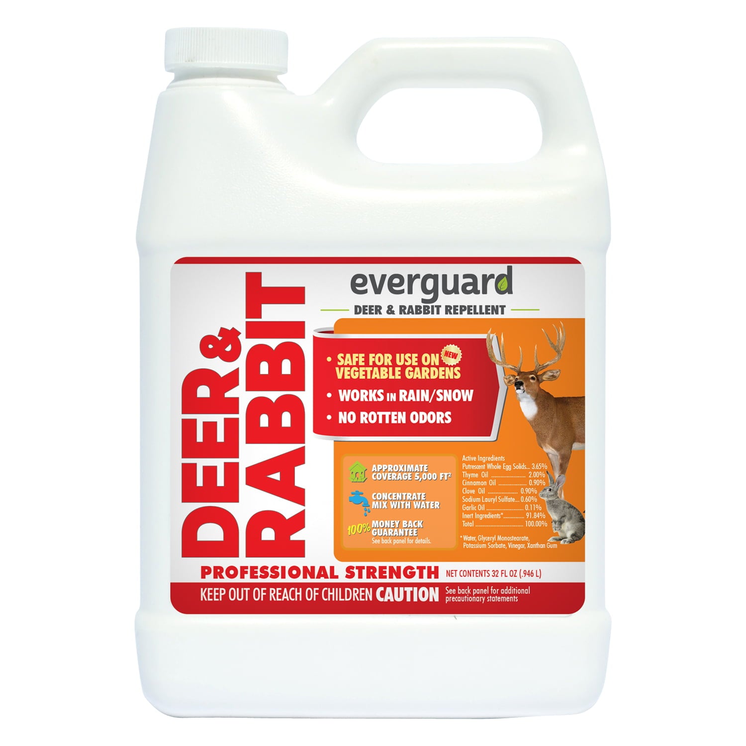 Yf 1500010 32 Oz Everguard Repellents Deer &Amp; Rabbit Concentrate