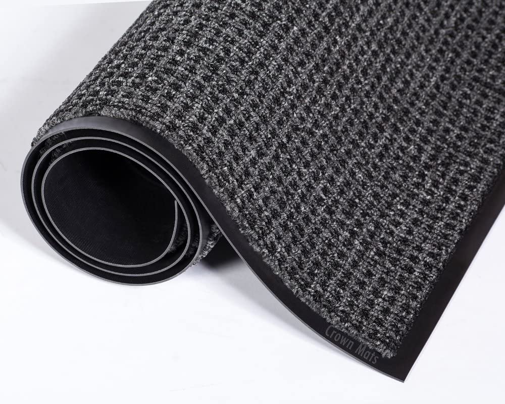Oxford Elite 4'x6' Black/Gray (Pack of 2)