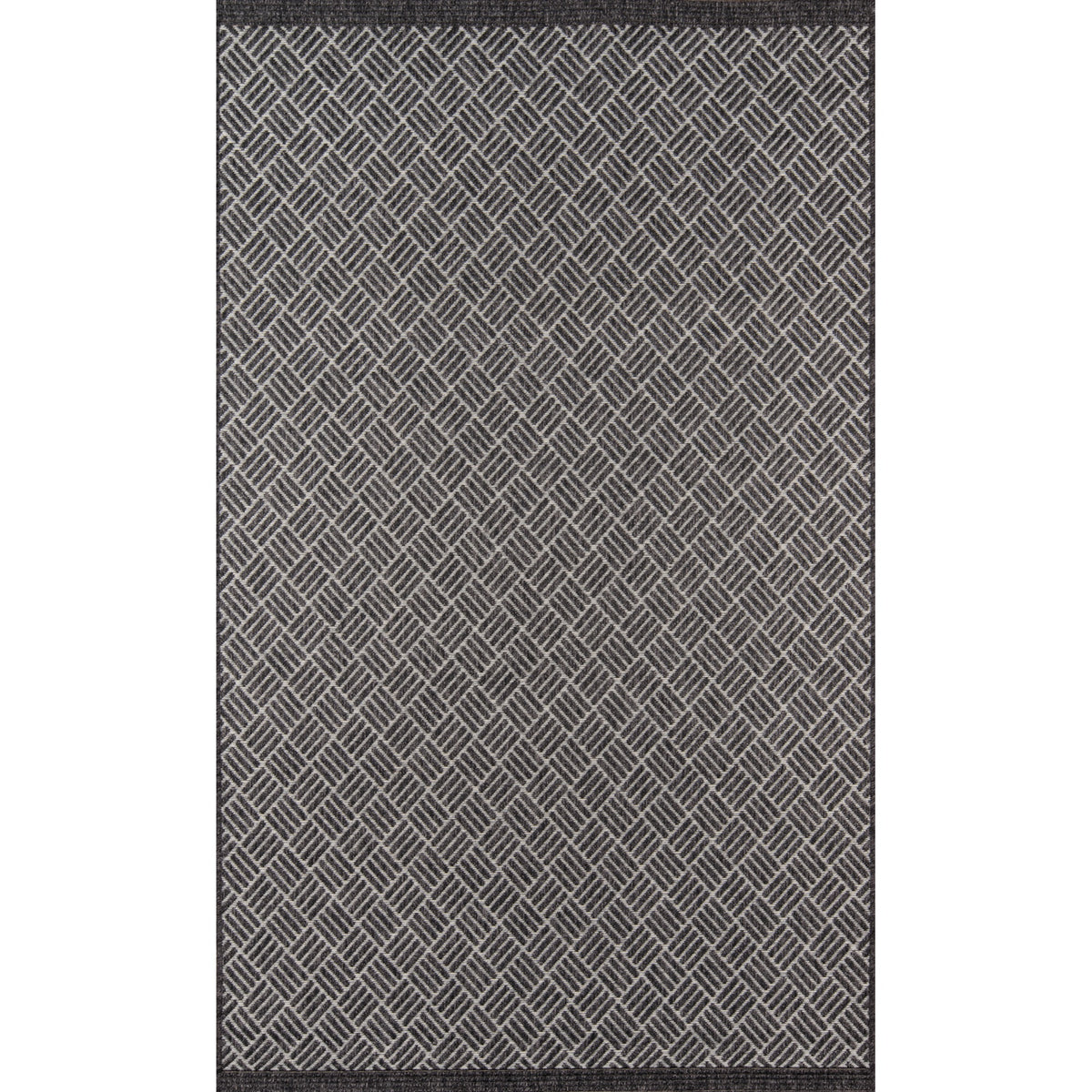 Momeni Como Com4 Charcoal  311 Inch  X 57 Inch