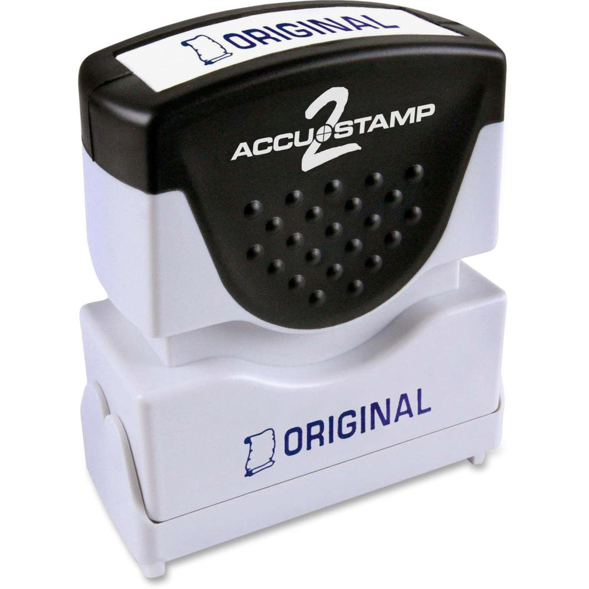 Cosco Shutter Stamp - Message Stamp - Original - 0.50 Impression Width - 20000 Impression(S) - Blue - Rubber, Plastic - 1 Each