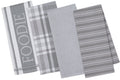 DII Assorted Granite Gourmet Kitchen Dishtowel (Set of 4)