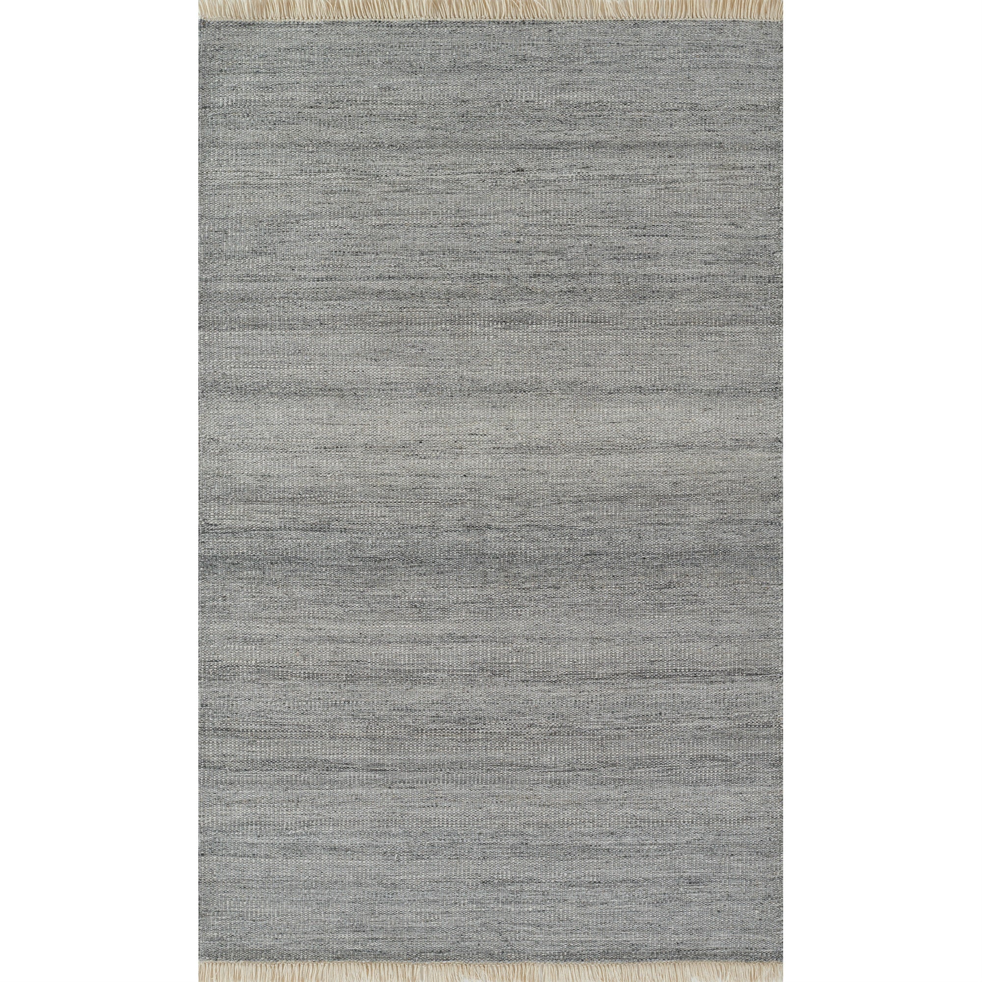 Momeni Cove Recycled P.E.T Area Rug, Silver, 2 X 3