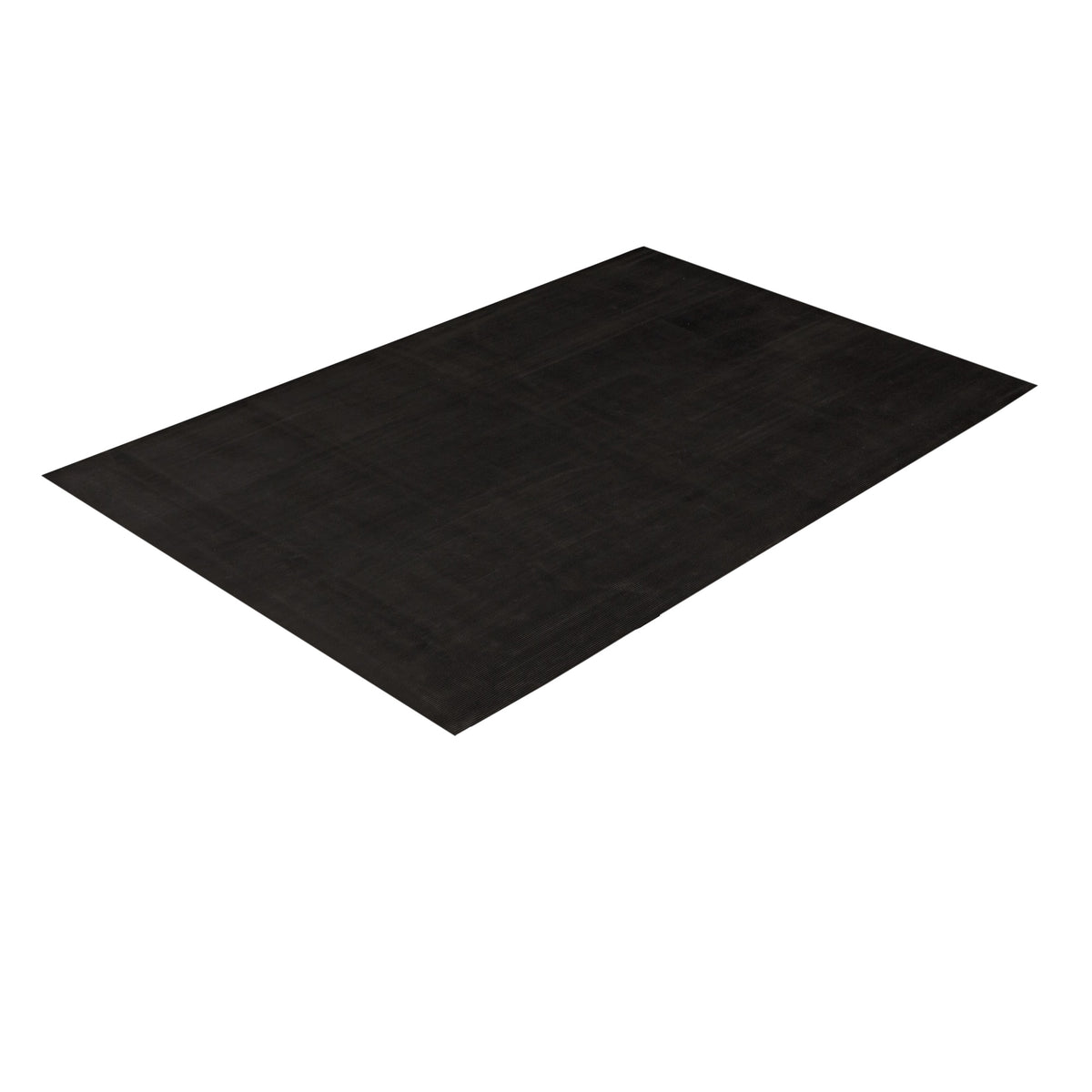 Corrugated Rubber Runner 3'x75' Black