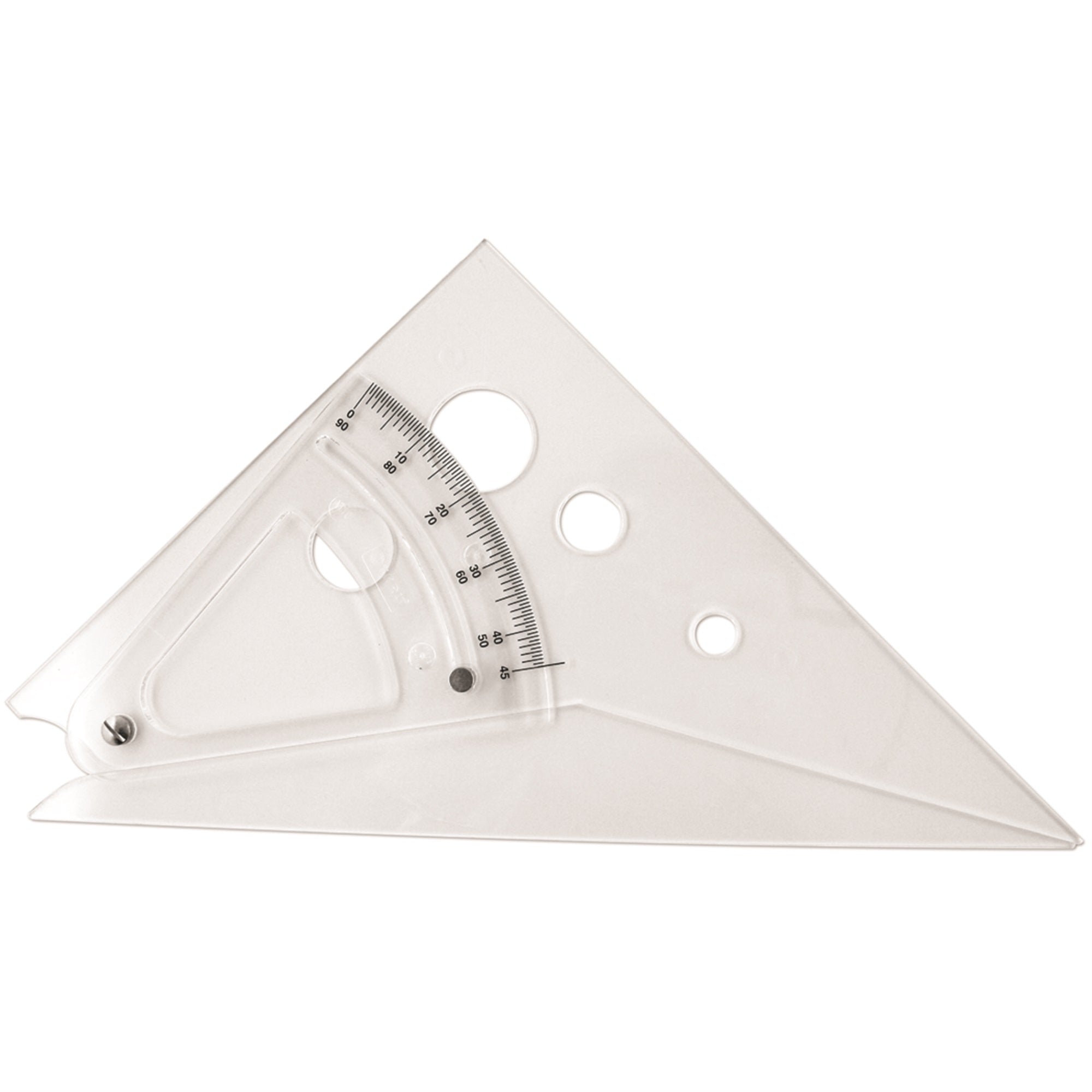 Triangle Adjustable Clear 10In