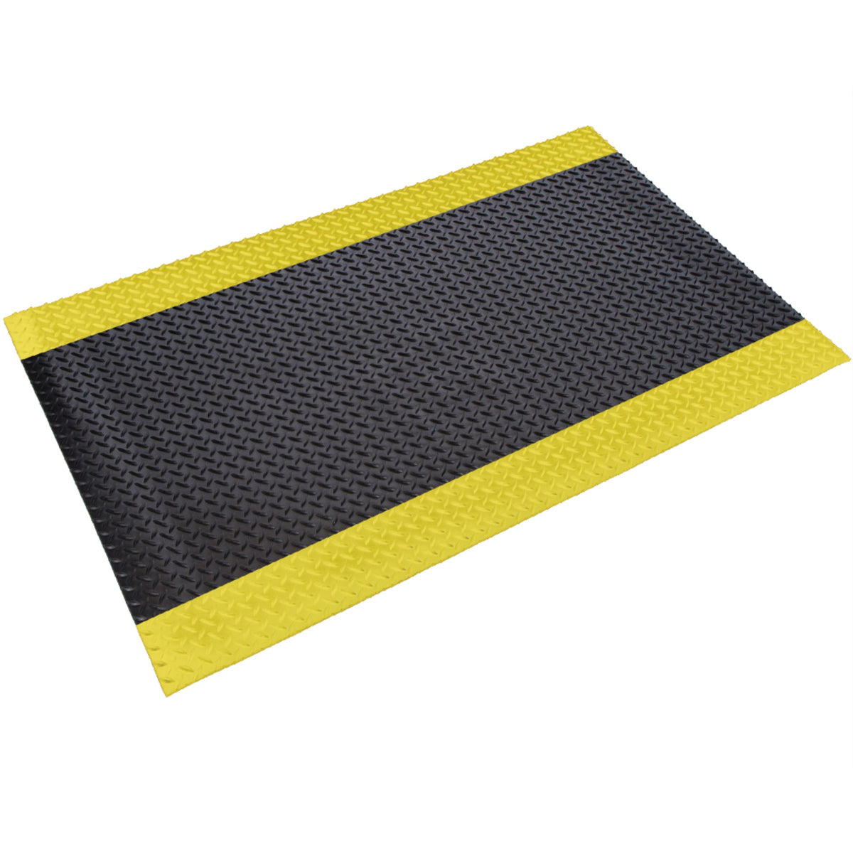 Deck Plate Runner 3'x75' Black w/Yellow