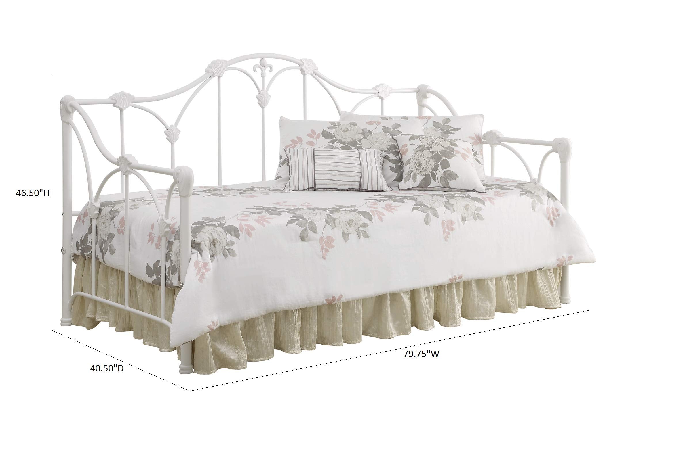 Coaster Home Furnishings Contemporary White Daybed, Twin 