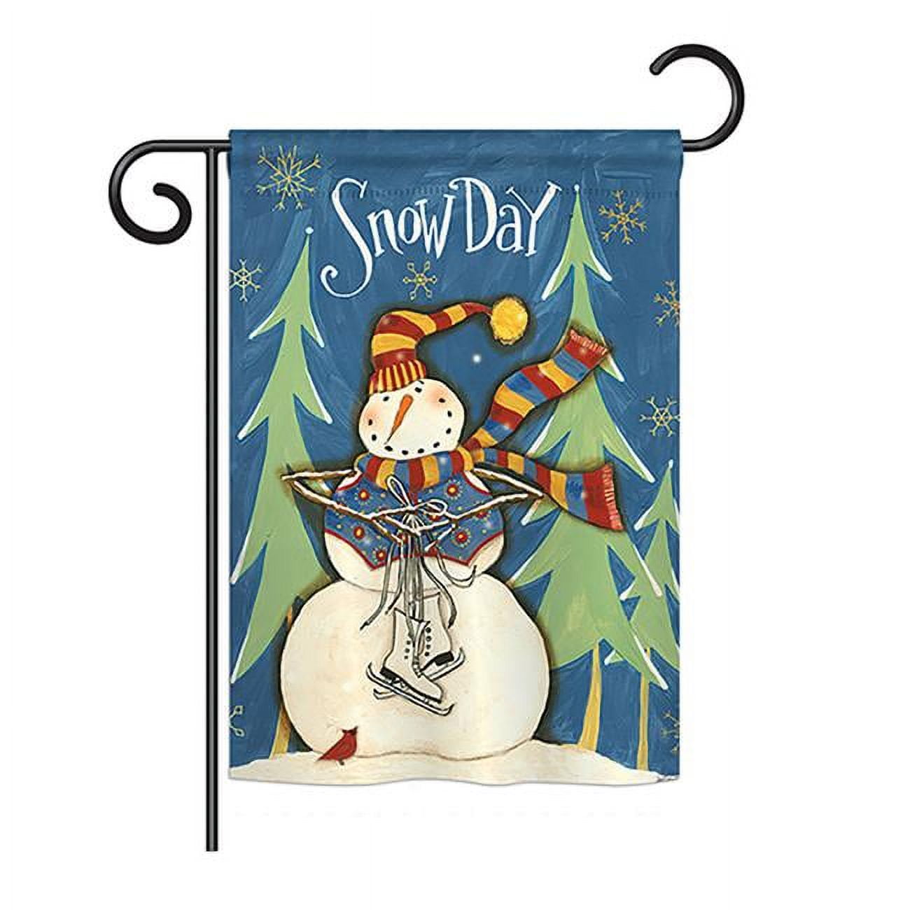 Breeze Decor Bd-Wt-G-114161-Ip-Bo-Ds02-Us 13 X 18.5 In. Seasonal Winter Wonderland Impressions Decorative Vertical Garden Flag -