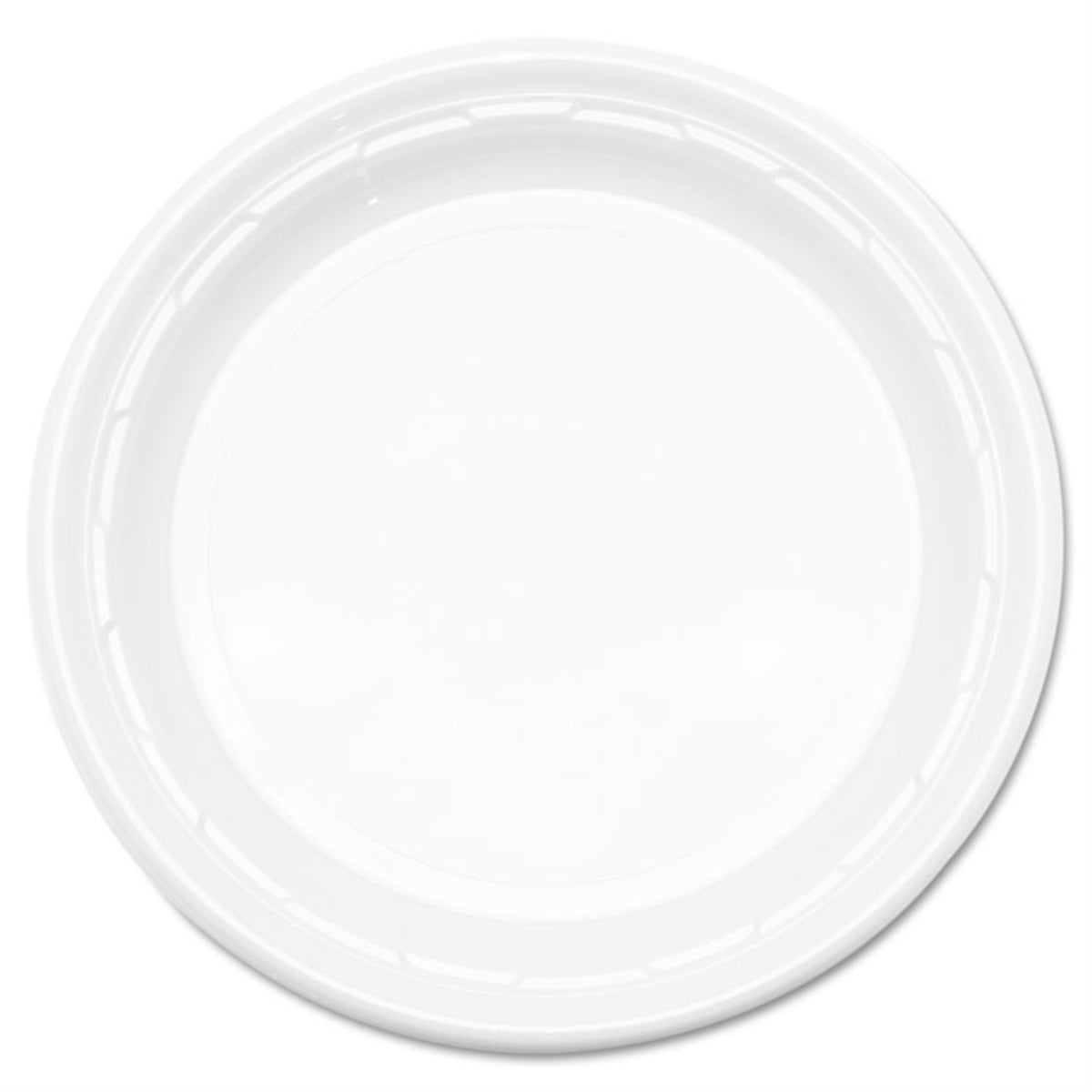 Dart Quiet Classic Laminated Foam Dinnerware ,PLATE,9,FOAM,125/PK,WH