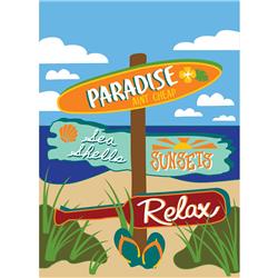 Dicksons 1968 13 X 18 In. Live  Love & Bark Outdoor Flag