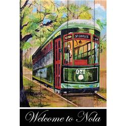 Dicksons 07072 Welcome To Nola Flag - Large