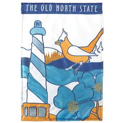 Dicksons M010113 13 X 18 In. Flag Double Applique North Carolina Old Nor Polyester Garden