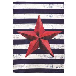 Dicksons M080088 13 X 18 In. Flag Print Barn Star Polyester Garden