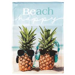 Dicksons M070076 30 X 44 In. Flag Print Beach Happy Pineapples Polyester - Large