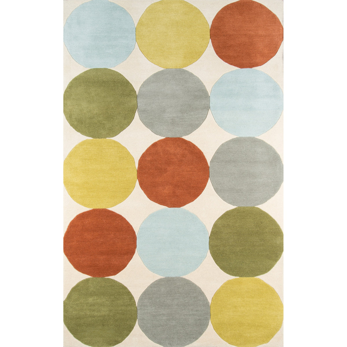 Novogratz Delmar Del1 Multi Agatha Dots 5 X 8