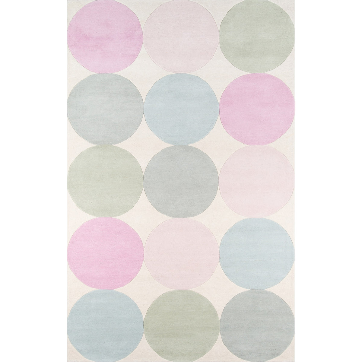 Novogratz Delmar Del1 Multi Agatha Dots 8 X 10