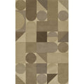 Novogratz Delmar Collection Wool Area Rug, Neutral, 23 x 80 Runner Size Mat for Living Room, Bedroom, Kitchen, Hallways, and H