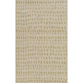 Novogratz Delmar Collection Wool Area Rug, Beige, 90 x 120 Size Mat for Living Room, Bedroom, Dining Room, Nursery, Hallways, 