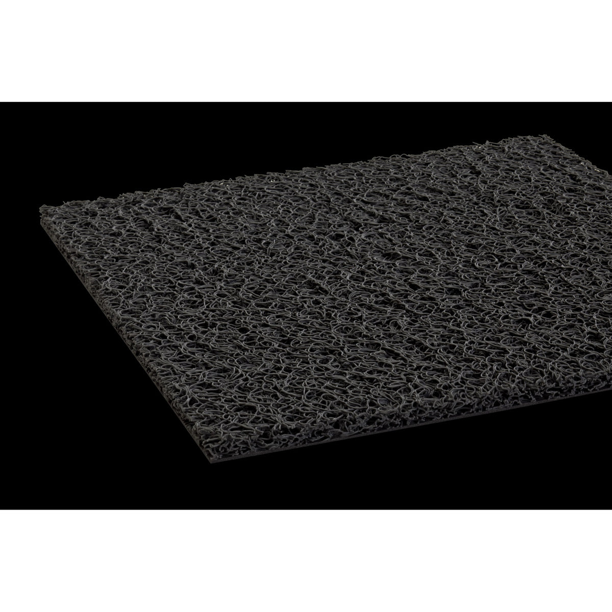 Spaghetti Mat Backed 3'x20' Black Scraper Mat