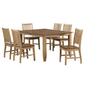 Sunset Trading Brook 7 Piece 72 Inch  Rectangular Extendable Table Dining Set | Seats 8