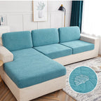 Jacquard Elastic Sofa Cover Water Resistant Removable Furniture Protector Perfect for Pets and Kids