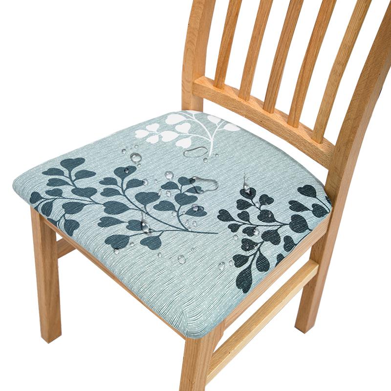 Water-Repellent Dining Room Chair Cover Spandex Elastic Removable Seat Covers
