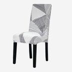 KAS Geometry Chair Cover Elastic Chair Covers Spandex Stretch Anti-dirty Removable Dining Office Chair Case